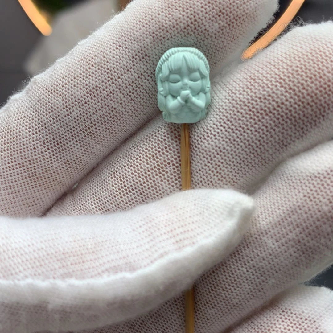 绿松石挂件未镶嵌