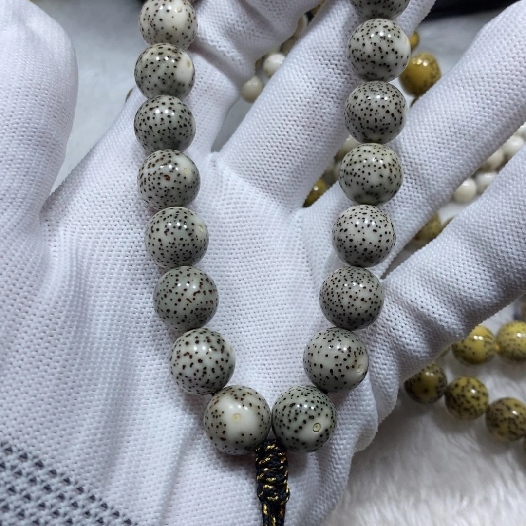 星月菩提手串青花瓷12圆