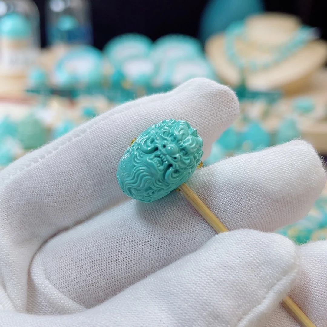 绿松石珠宝奇石未镶嵌