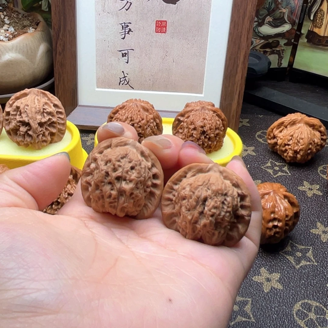 吊坠文玩核桃35血麒麟