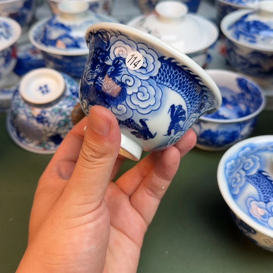 彦祖纯手工手绘茶具114