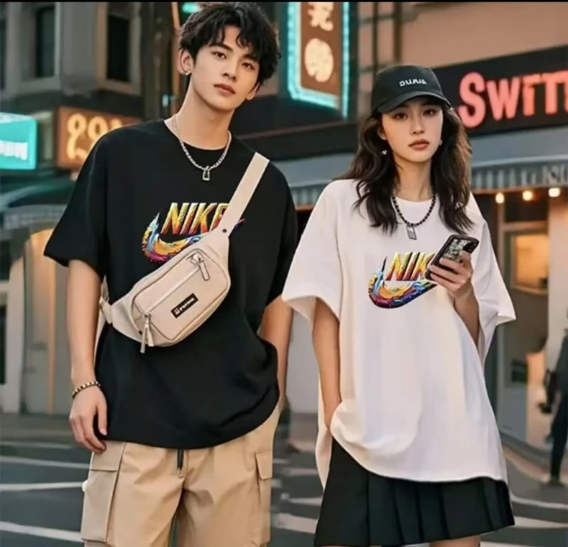 【一折粉丝福利】夏季潮牌男女同款百搭T恤