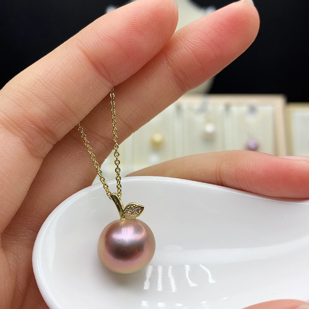 淡水珍珠合金颈饰