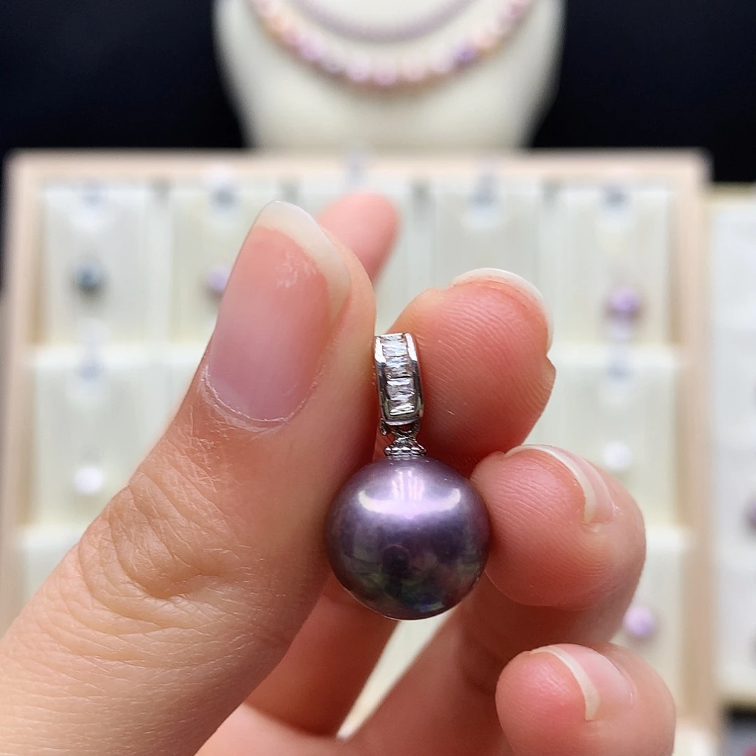 合金淡水珍珠颈饰