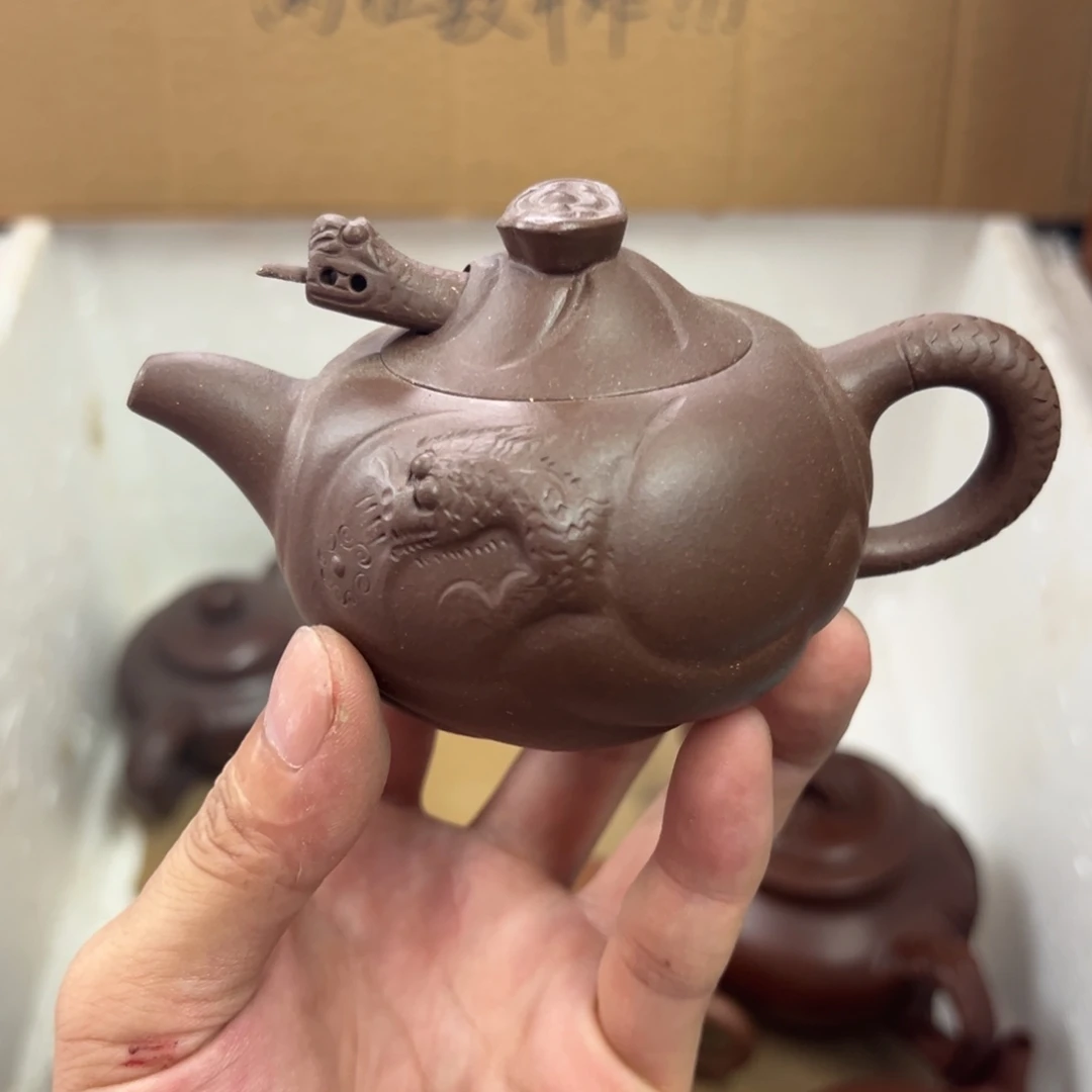 紫砂茶壶宜兴原矿紫砂壶150毫升容量
