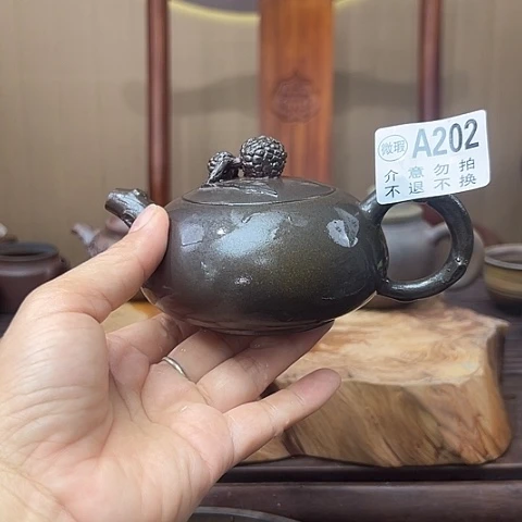 S****光戬谷龙窑柴烧茶壶202