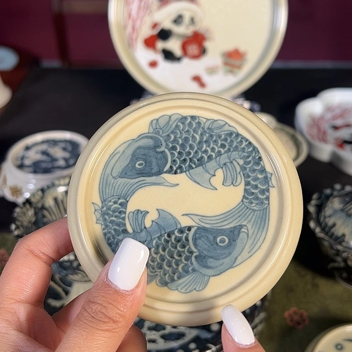 杯景德镇陶瓷杯子