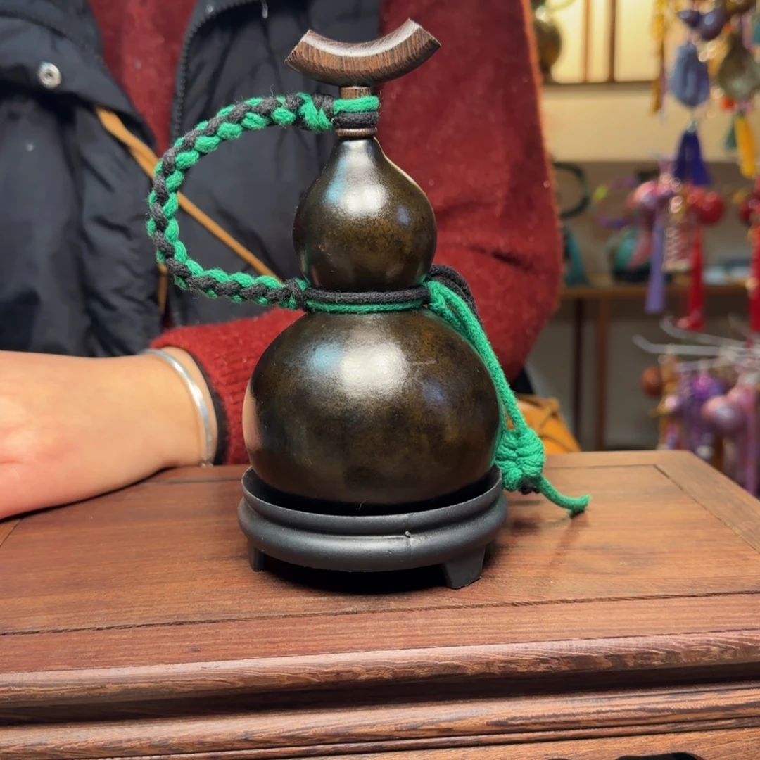 1传统大漆酒葫芦直播间一物一拍