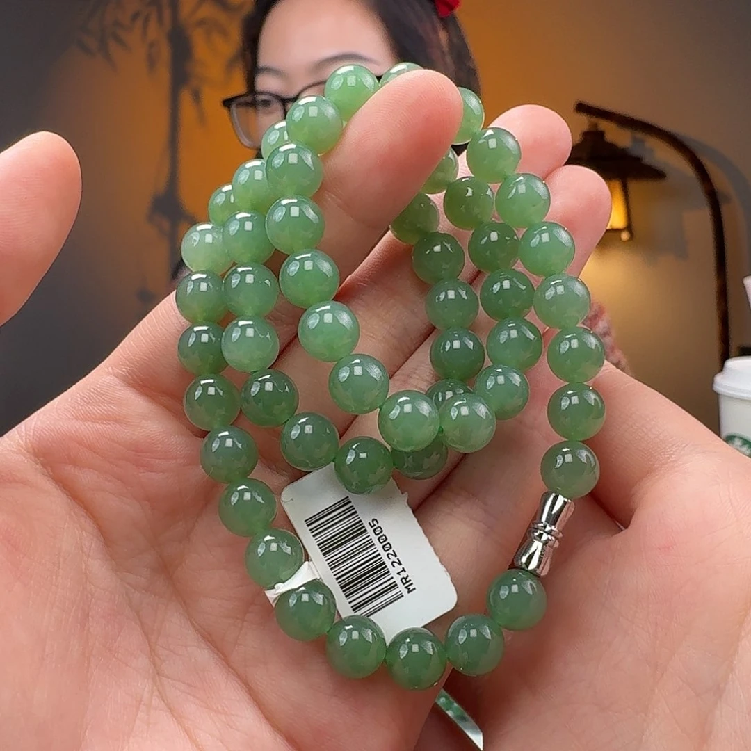 和田玉手串未镶嵌