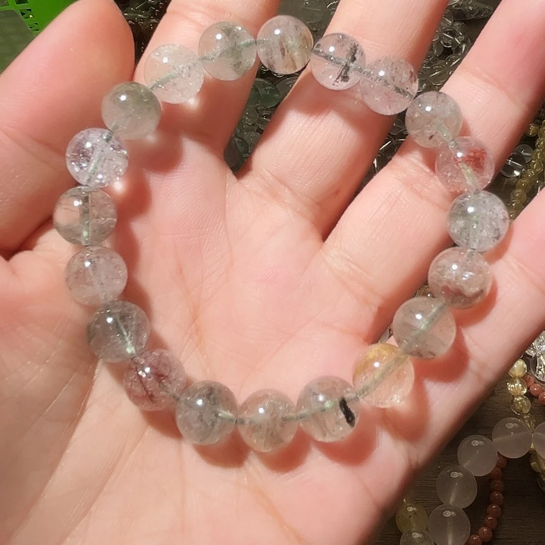 水晶手链未镶嵌四季幽灵8毫米