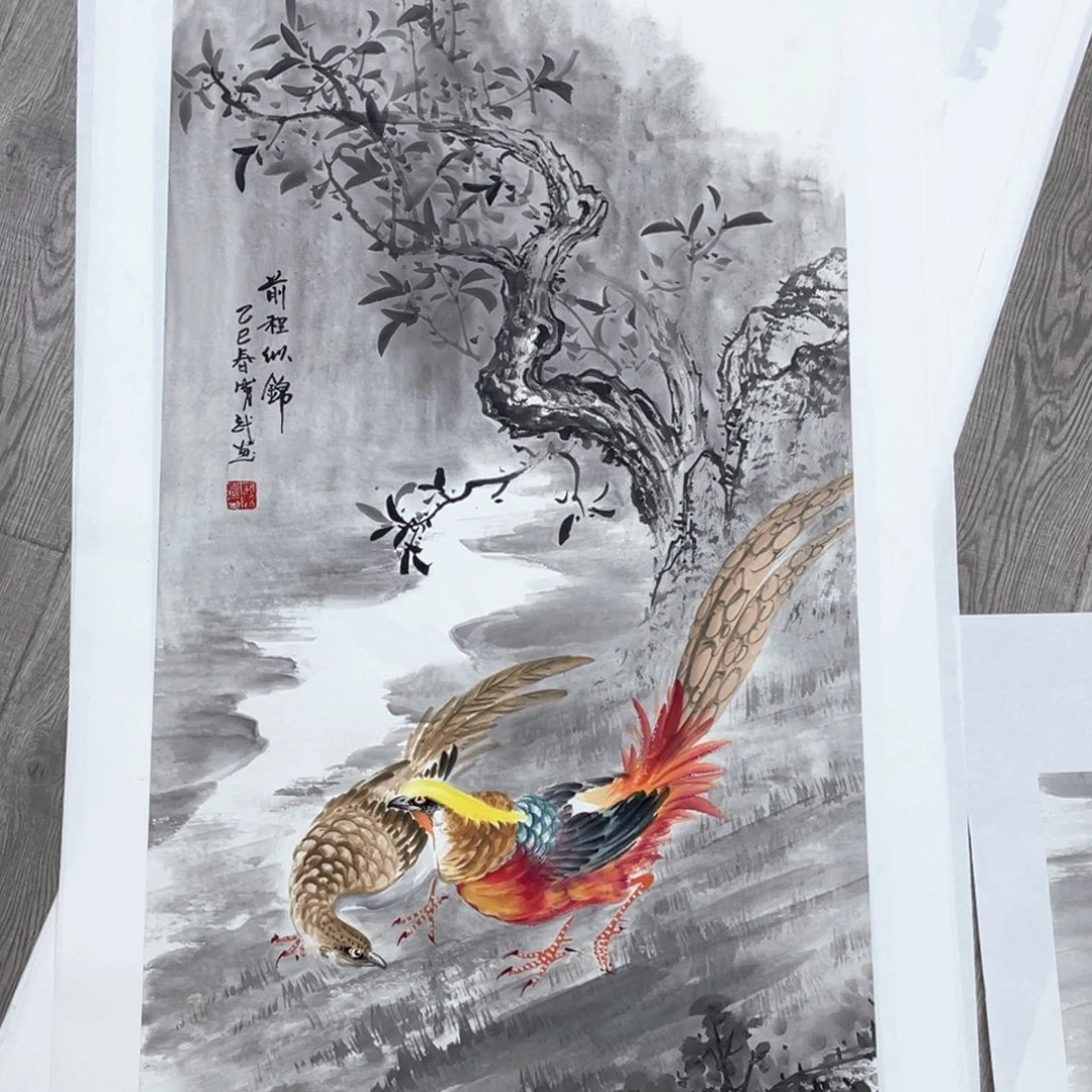 国画宋成武老师作品欣赏