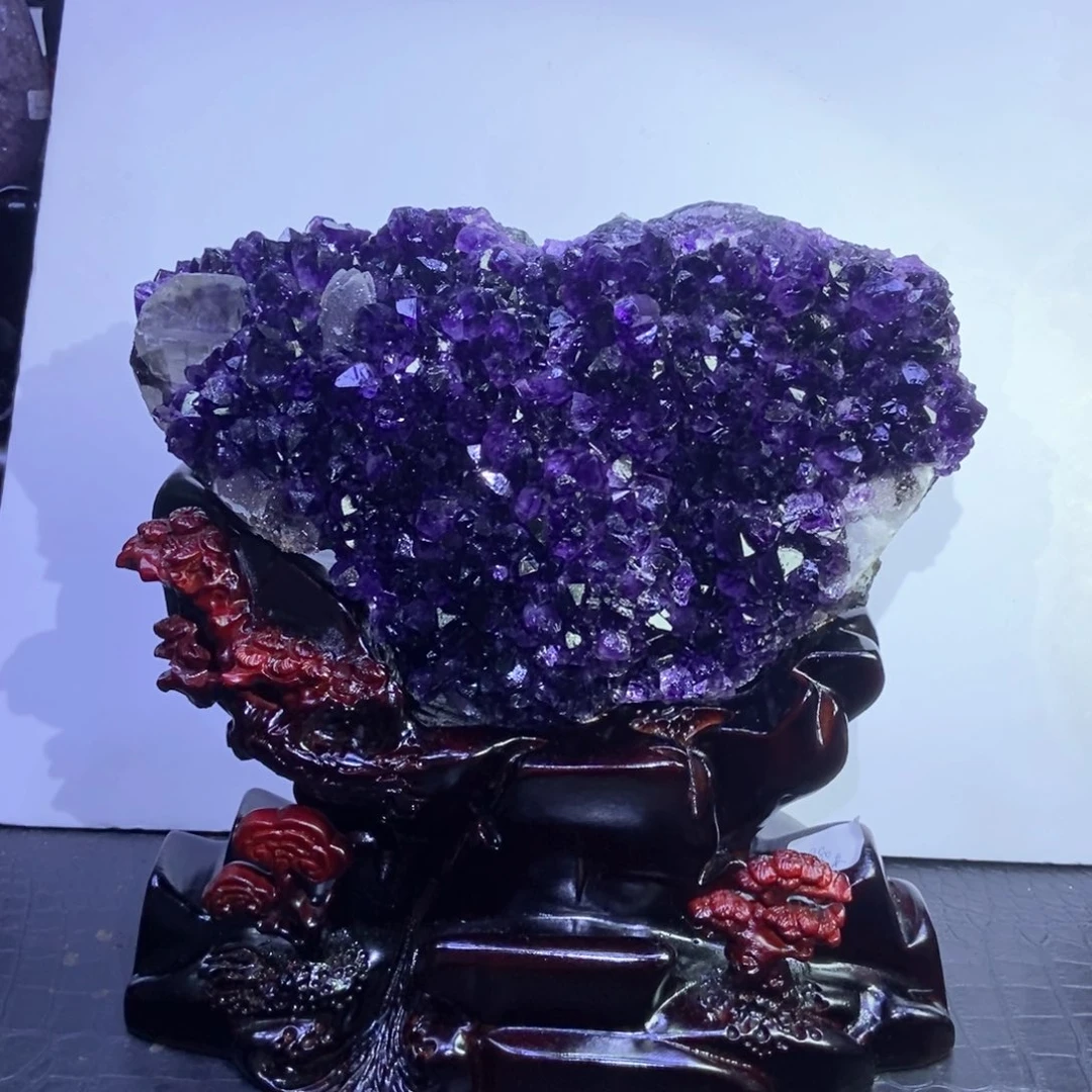 紫晶天然未镶嵌天然