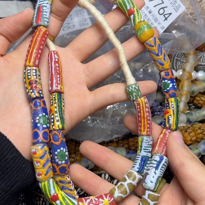 颈饰玻璃9859 琉璃一条