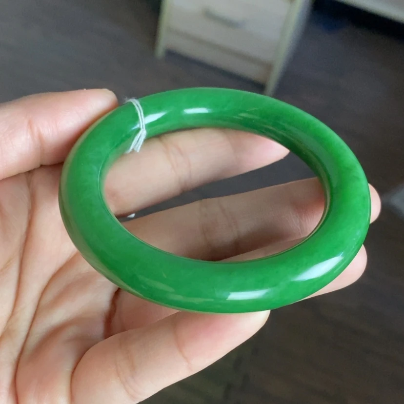 【闪购商品】未镶嵌手镯和田玉（碧玉）