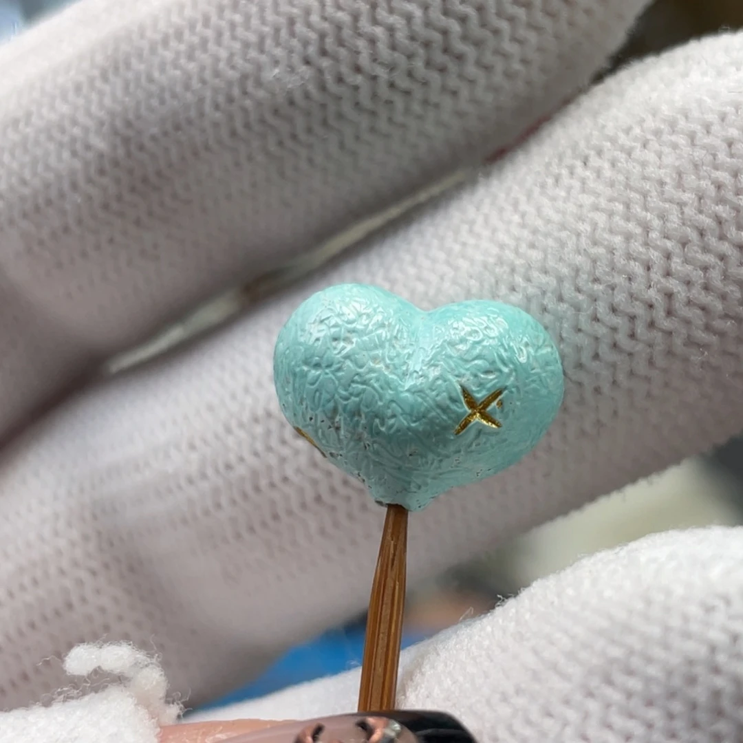 绿松石未镶嵌挂件