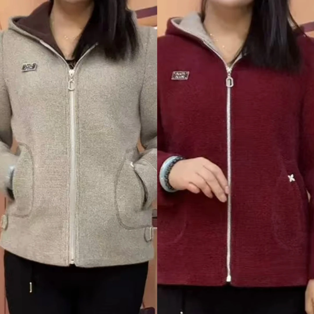 春季新款连帽拉链休闲外套