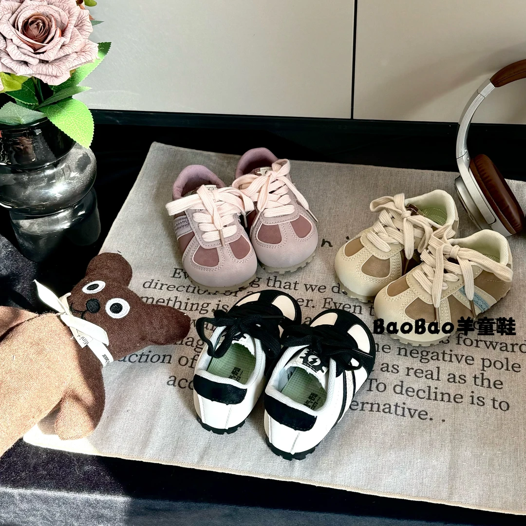 信禾家-小板鞋-春秋季韩版休闲鞋男女同款软底防滑耐磨宝宝鞋