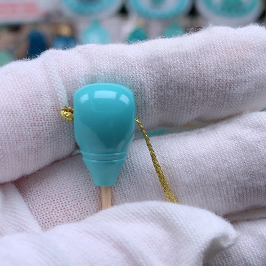 绿松石未镶嵌珠宝奇石11mm