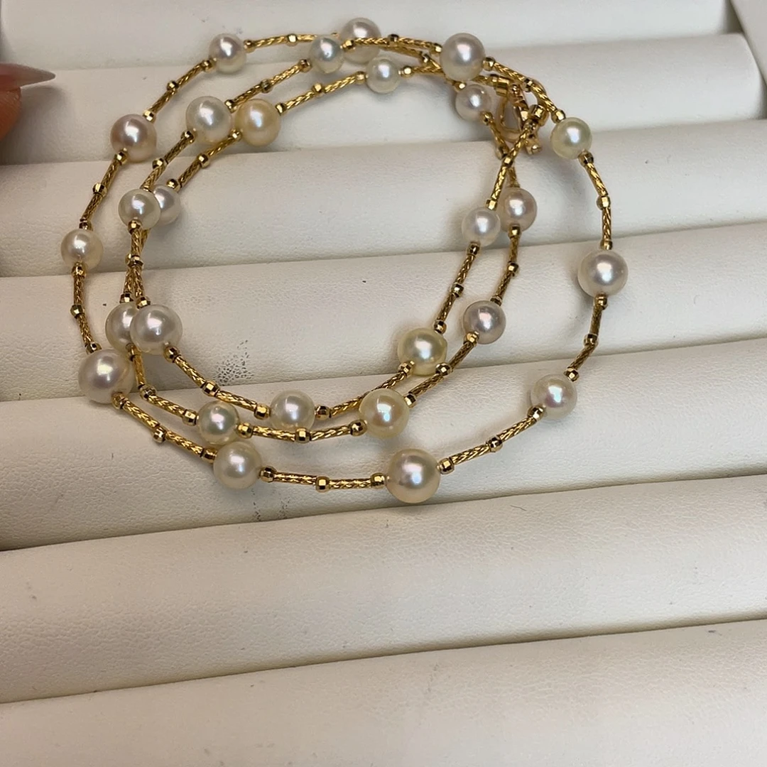 银S925镶嵌海水珍珠颈饰