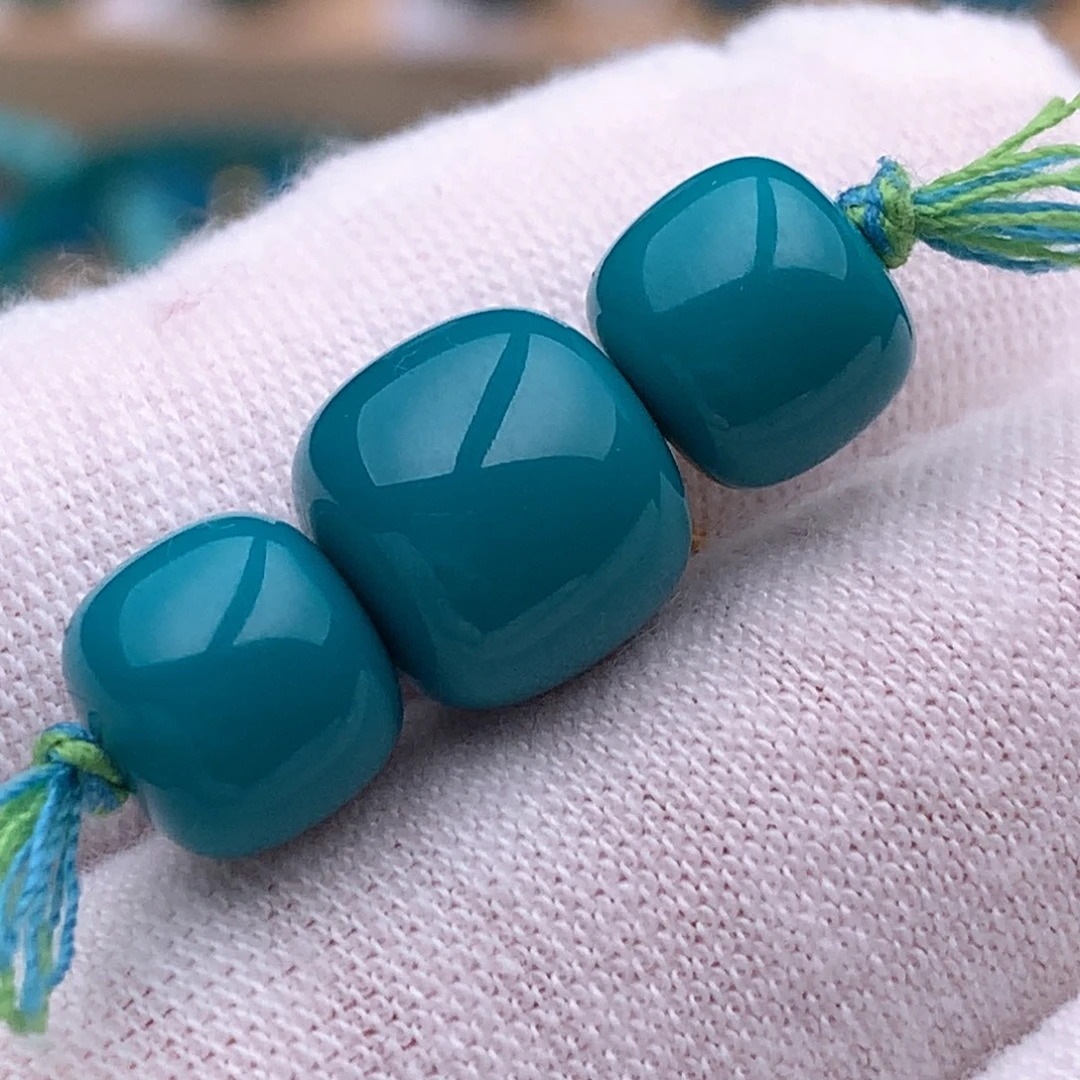 绿松石未镶嵌珠宝奇石8-10mm