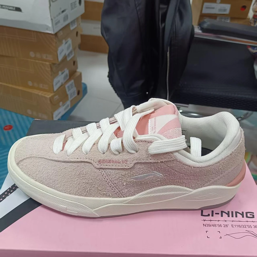 《B品以直播展示为准》鞋色差（X1221)李宁女运动鞋 AEPU016-2