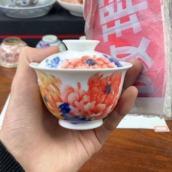 杯景德镇手绘陶瓷艺术