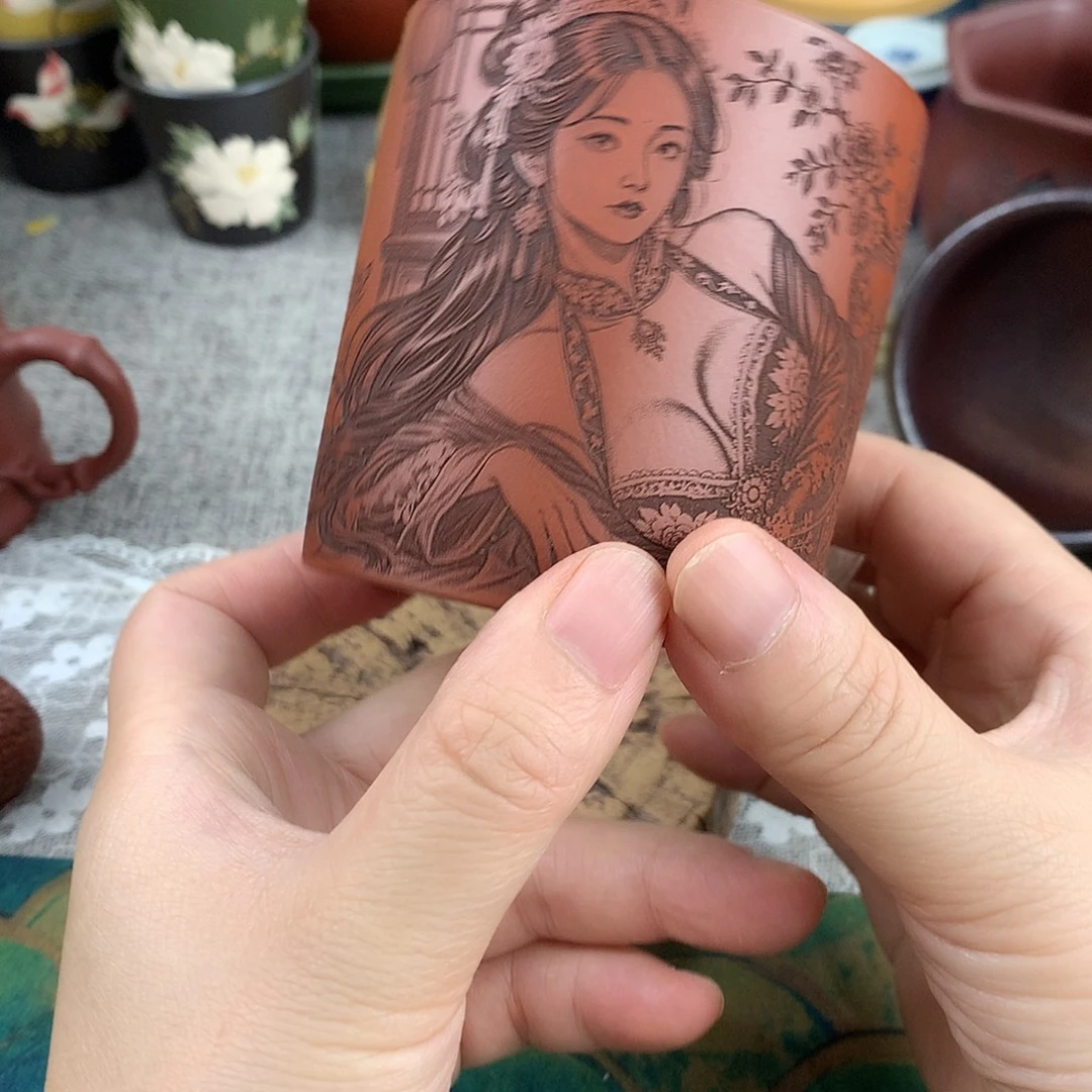 茶杯紫砂高端主人杯