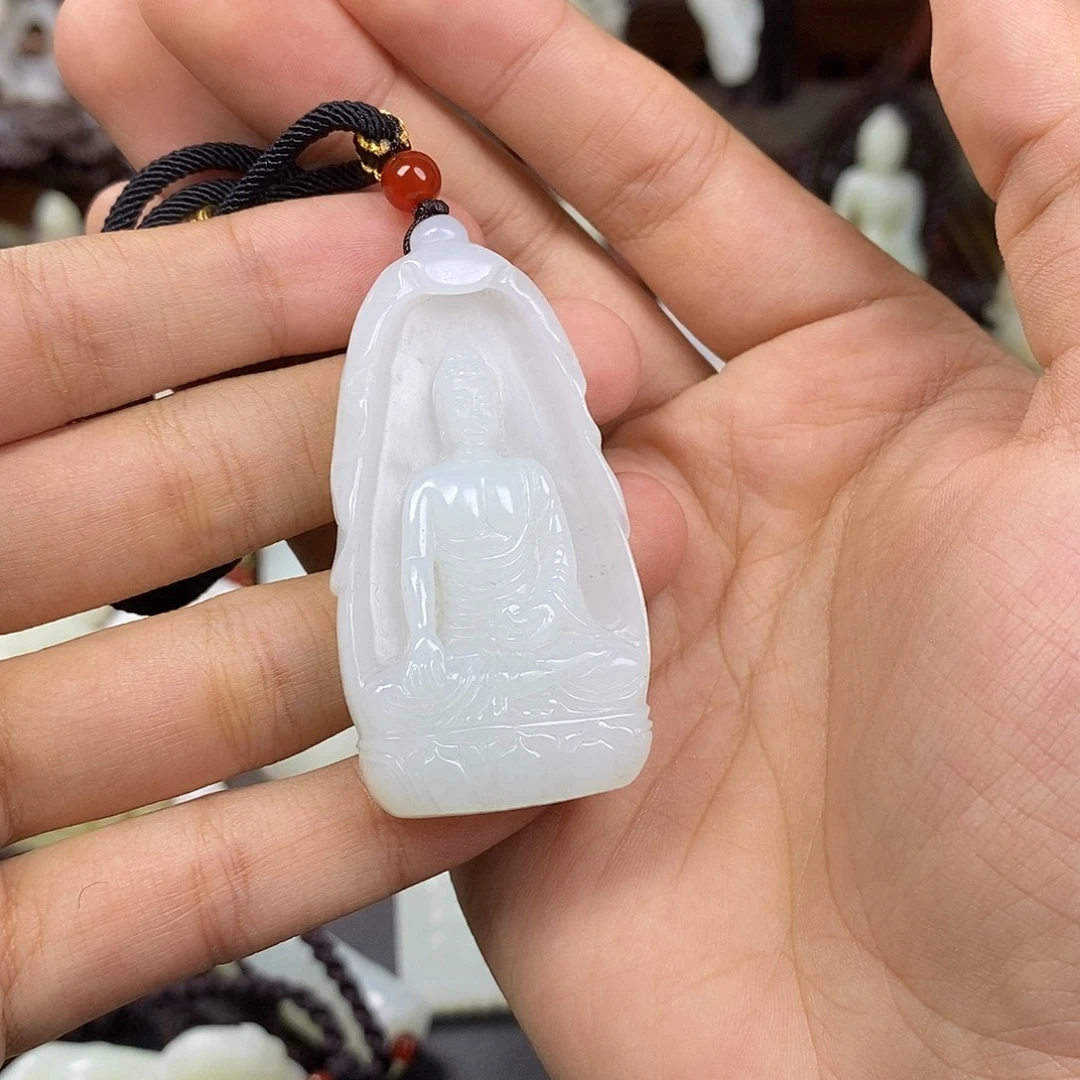 滴***机未镶嵌和田玉挂件