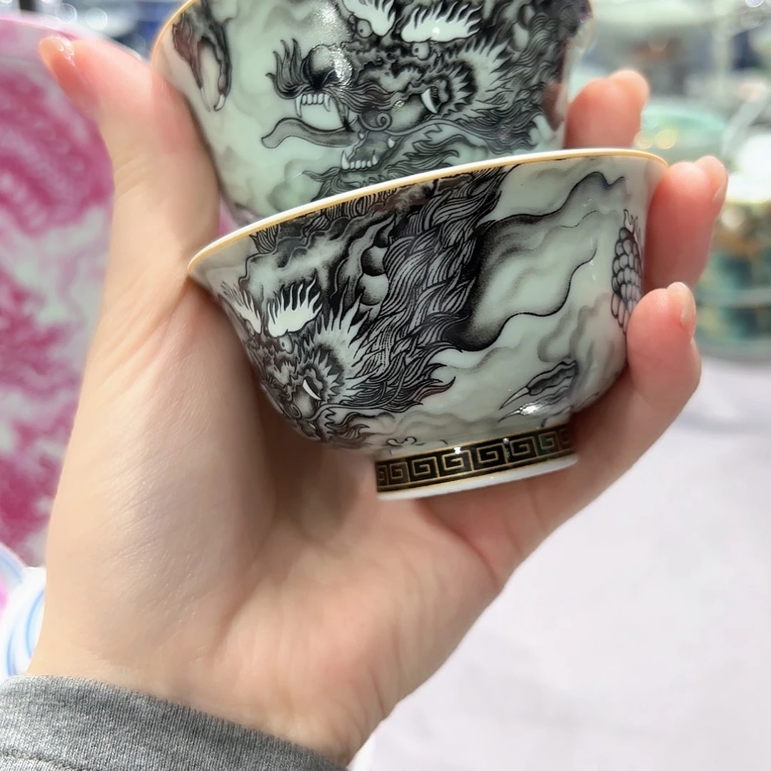 山****瓷片景德镇瓷器精品陈列