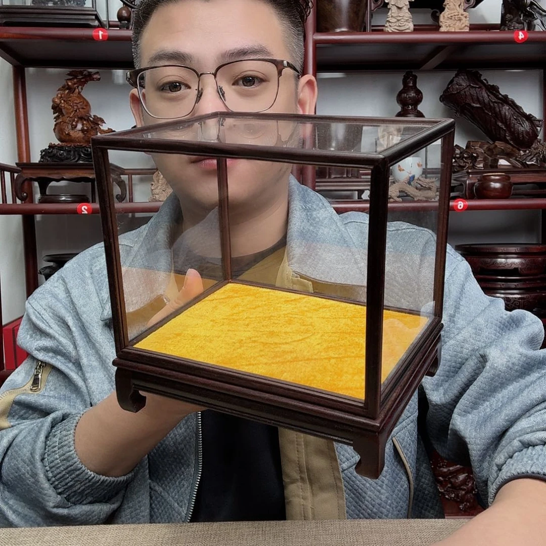 大叶紫檀工艺品底座