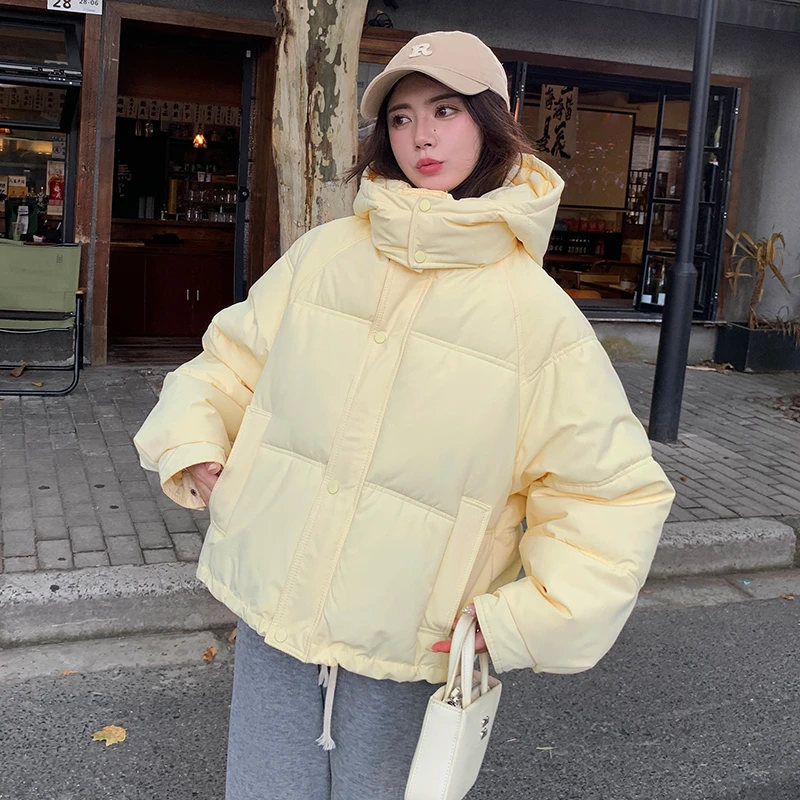 【凝芙】棉服女冬2024新款短款加厚保暖面包服棉衣休闲肯豆风外套