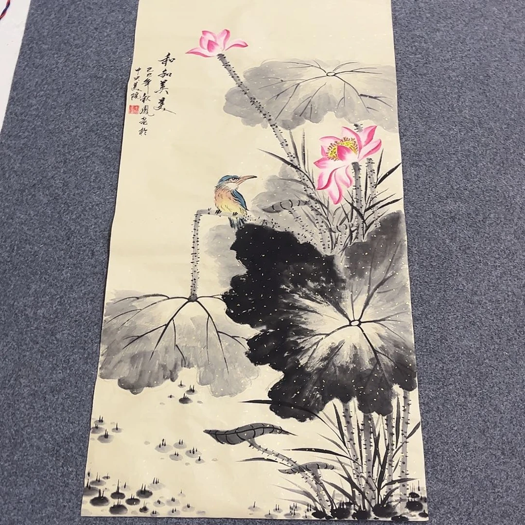 国画L精品国画作品单幅任发