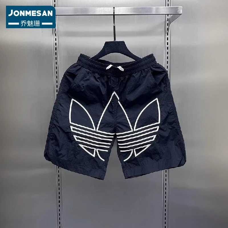 2025夏季男士五分裤宽松休闲高级感时尚百搭短裤薄款痞帅休闲裤