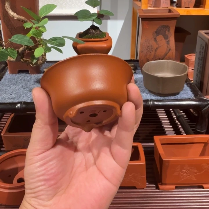花盆紫砂原矿紫泥