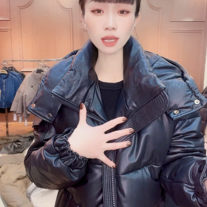 115……125斤皮羽绒服
