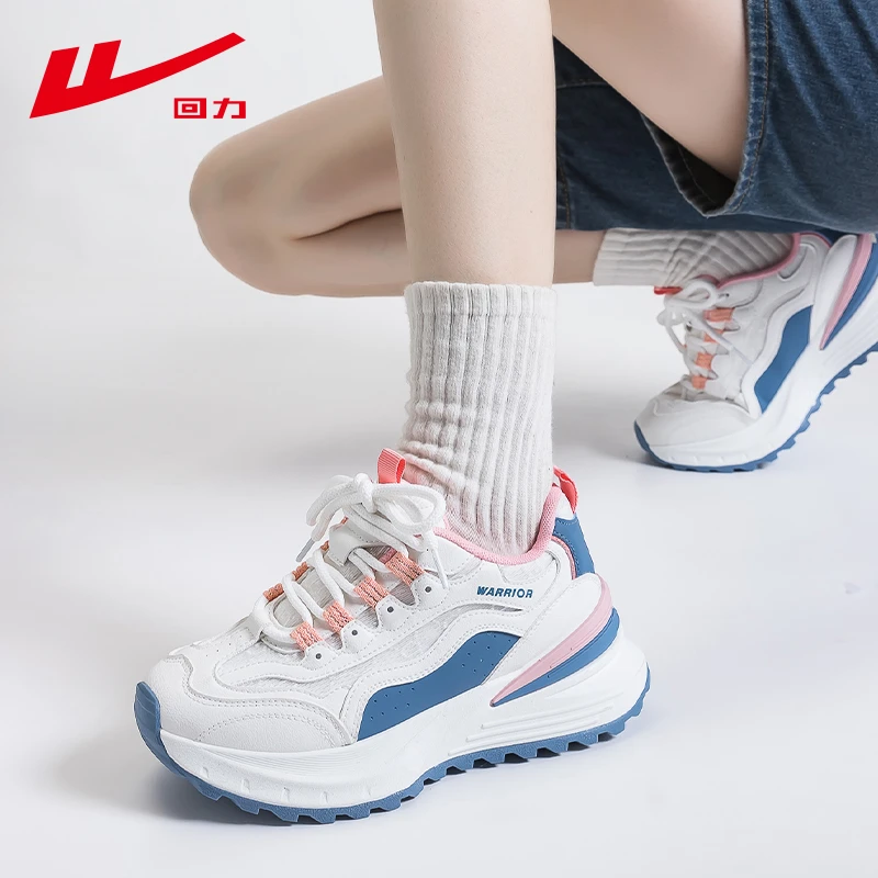 回力运动鞋女2025新款厚底增高休闲鞋阿甘鞋超火老爹鞋超好看爆款