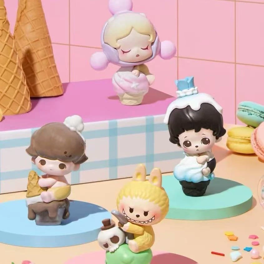 【直播代拆】冰激凌甜筒系列萌粒盲盒泡泡萌粒