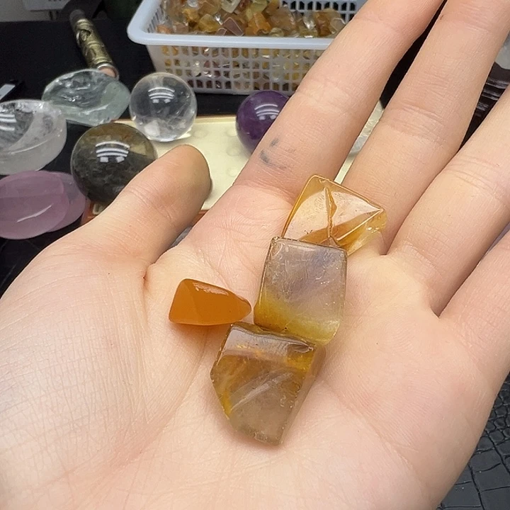 未镶嵌水晶珠宝半成品162水晶