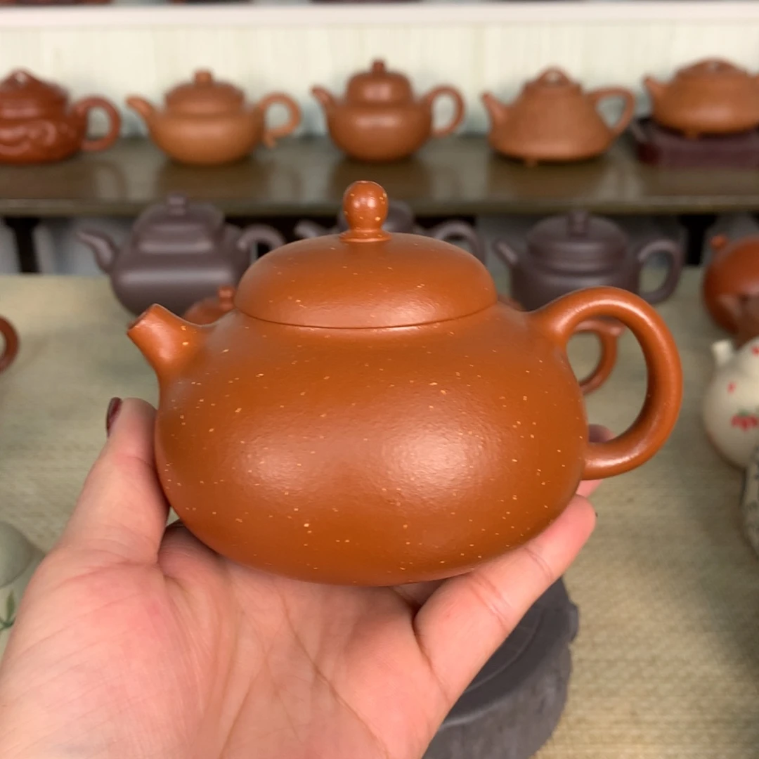 紫砂茶壶玉乳西施容量180