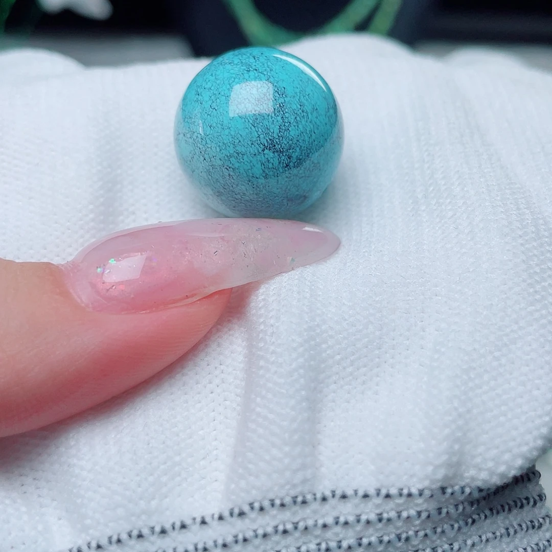 大***儿绿松石未镶嵌珠宝奇石