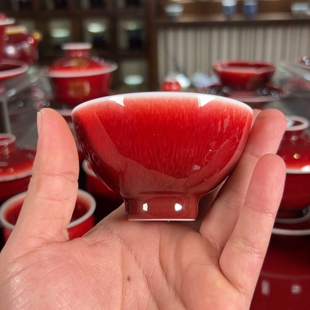 景德镇陶瓷朗红工厂直销