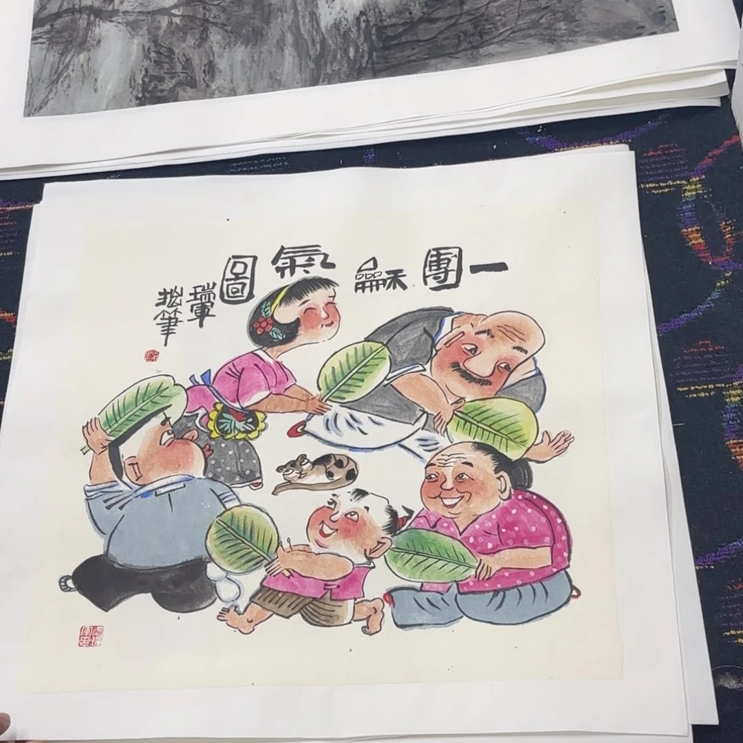 国画国画作品武瑞军老师作品刘