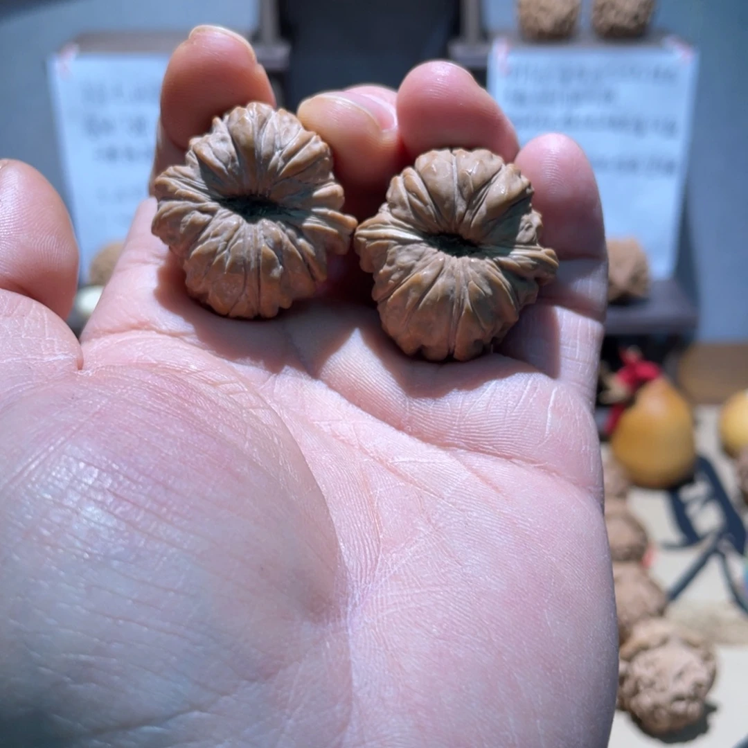 文玩核桃吊坠31尺凹底南瓜拱桥楼