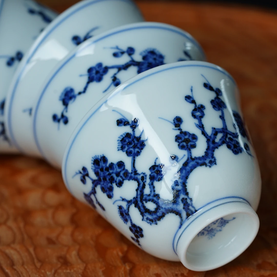 松风馆藏梅花花神杯