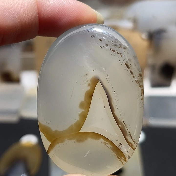 未镶嵌发饰玛瑙/玉髓