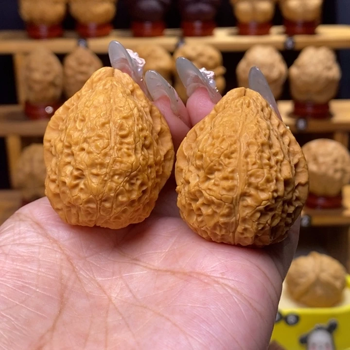 把件文玩核桃宝月护嘴31号38尺