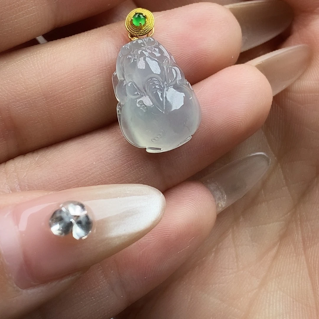 翡翠未镶嵌戒指翡翠