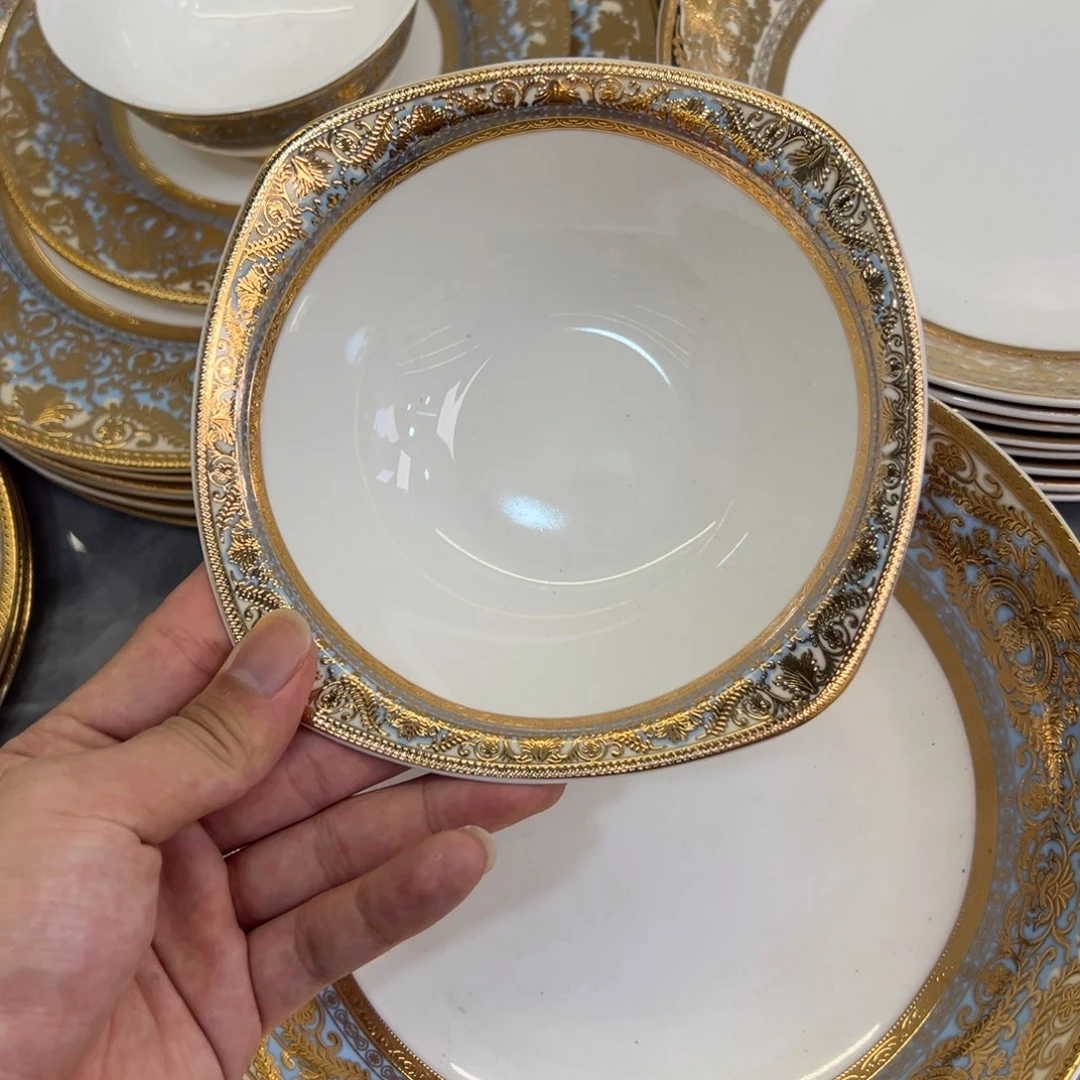 瓷片6.8寸水果碗两个一单