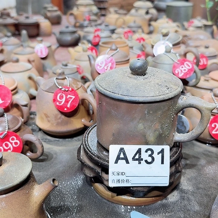 Y***R茶壶紫砂坭兴陶柴烧