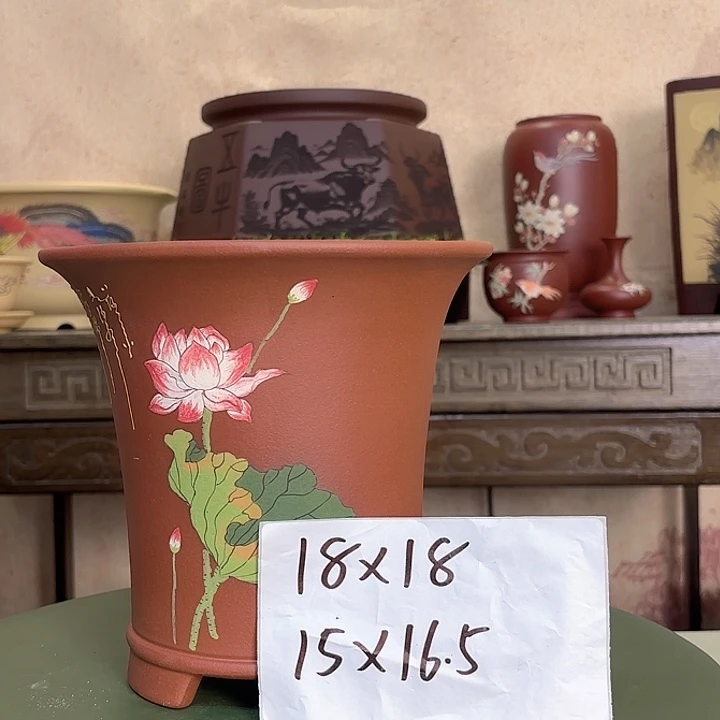紫砂花盆宜兴紫砂